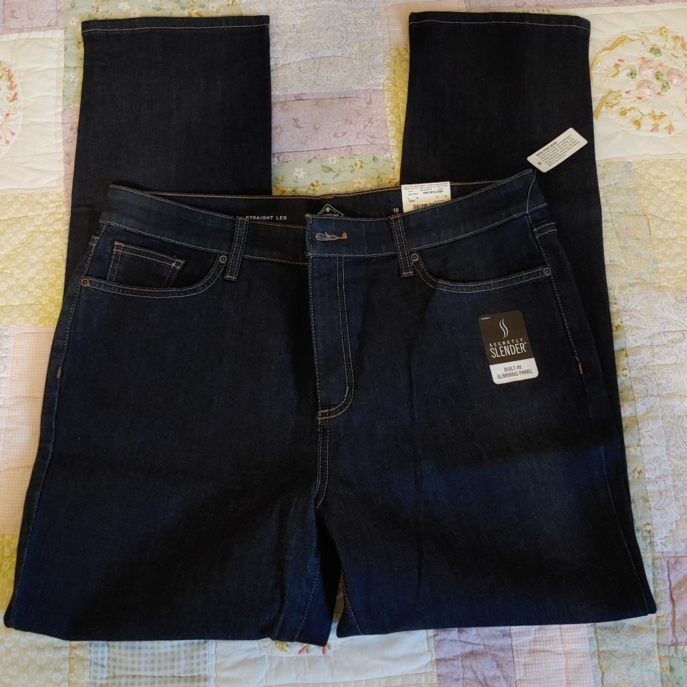 St Johns Bay Easy Fit Jeans Size 16